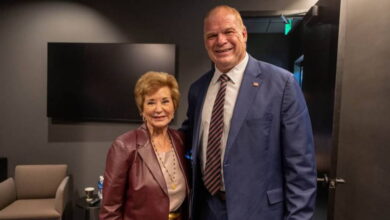 Kane Reunites With Linda McMahon At Trump Administration Event Kane Reunites With Linda McMahon At Trump Administration Event