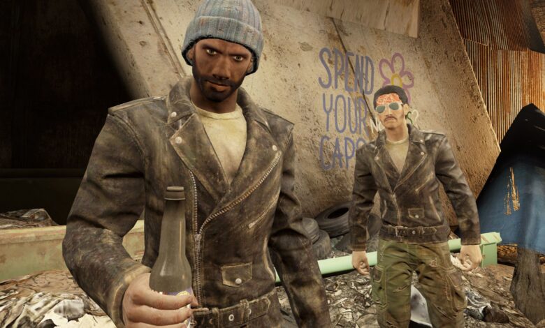 A new Fallout 4 mod adds an entire town, but more importantly, it lets you join a gang
