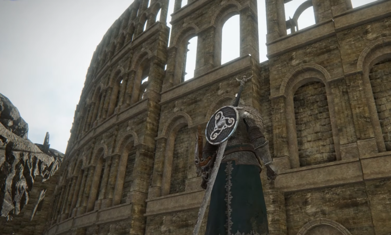 Dark Souls 2 dataminer shows off massive prototype coliseum level from early development